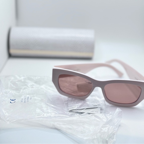 Jimmy Choo - CAMI/S 56-17-145 light pink frames / dark pink lenses - NIB - Picture 2 of 16